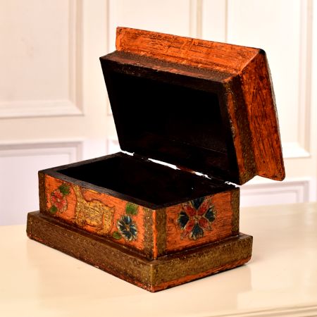 Premium Multi-Coloured Storage Box Made of Wood